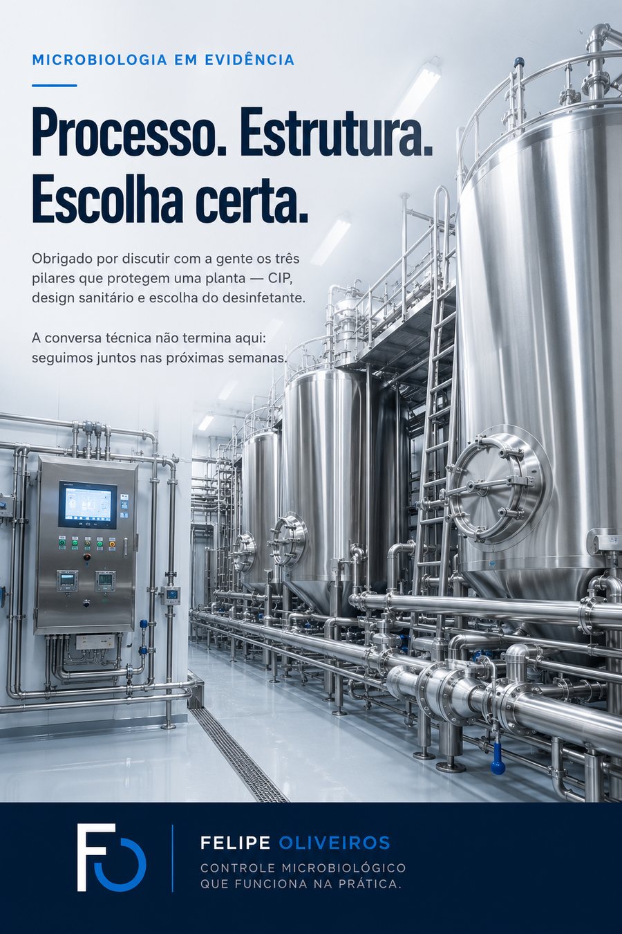 Post: Bastidores do Microbiologia em Evidência, quem estava no painel