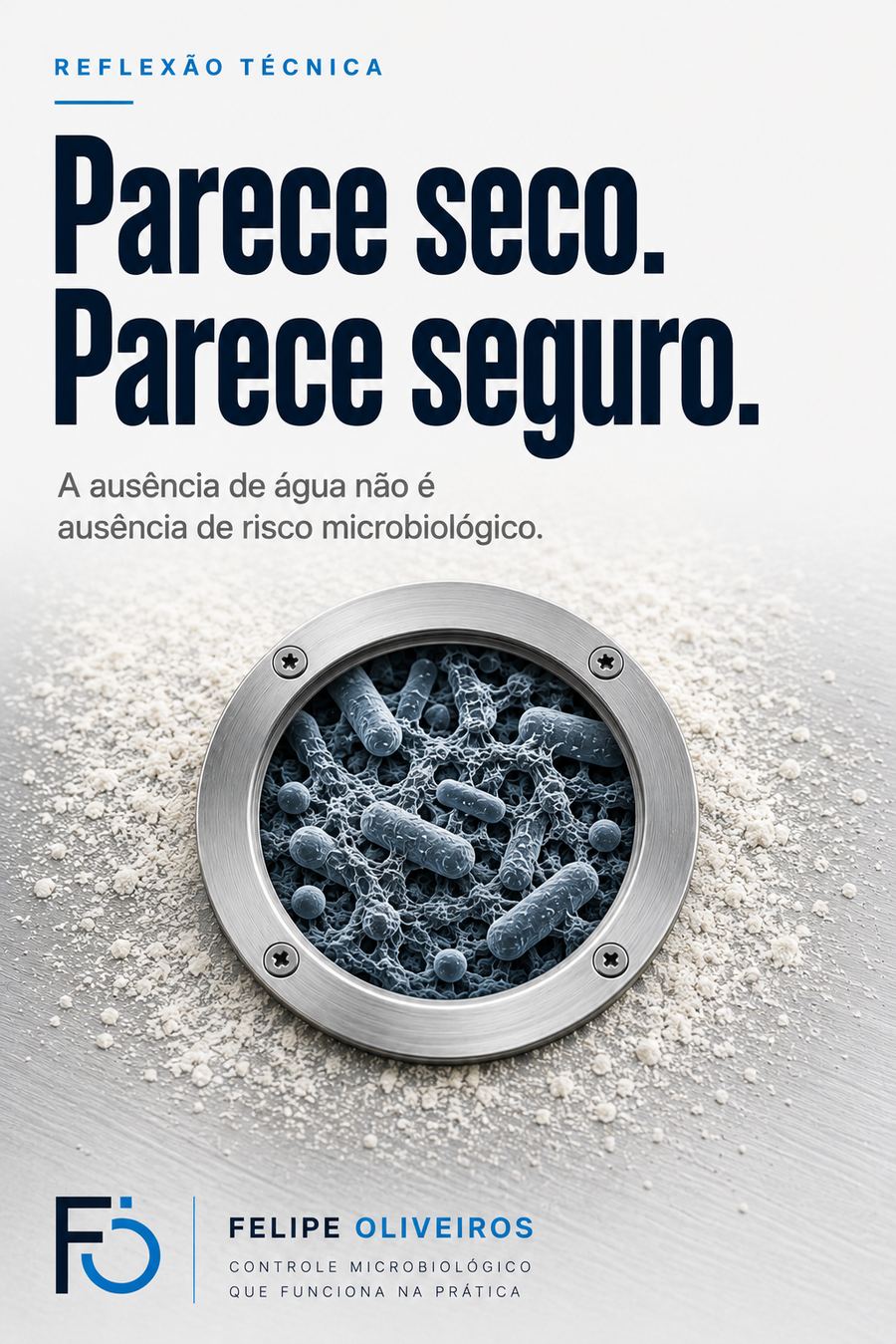 Post: Parece seco. Parece seguro.